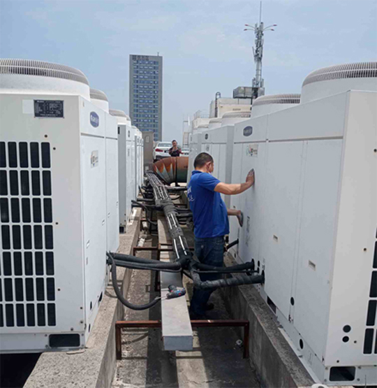 汾阳中央空调制热和不制冷系统维修方法